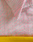 Organic Block-Printed Fitted & Flat Sheets in Ski Patrol