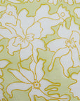 Orchid Hand Block Printed Sheet Separates in Green & Gold