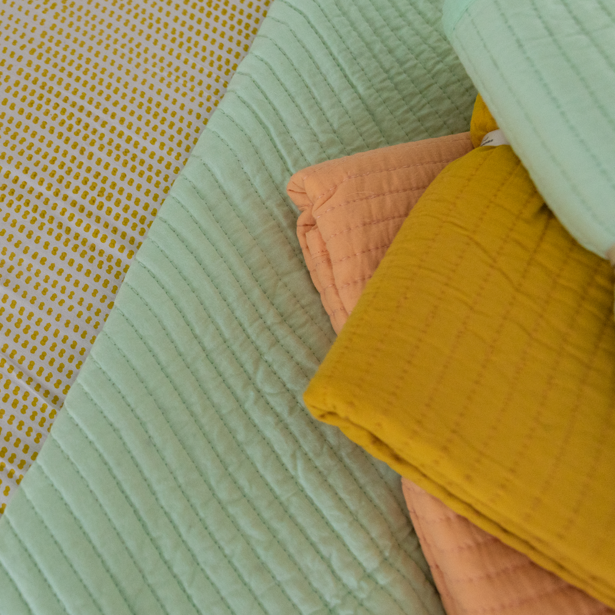 Organic Cotton Voile Crib Quilt