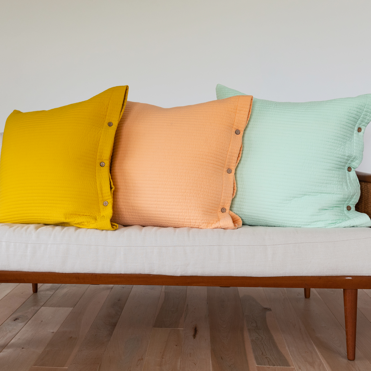 Organic Cotton Voile Sham Set
