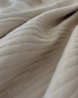 Organic Cotton Voile Quilt in Ecru