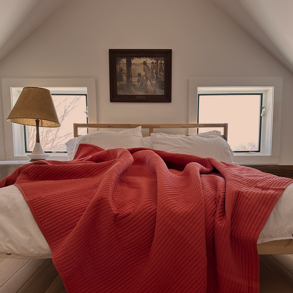 Organic Cotton Voile Quilt in Mecca