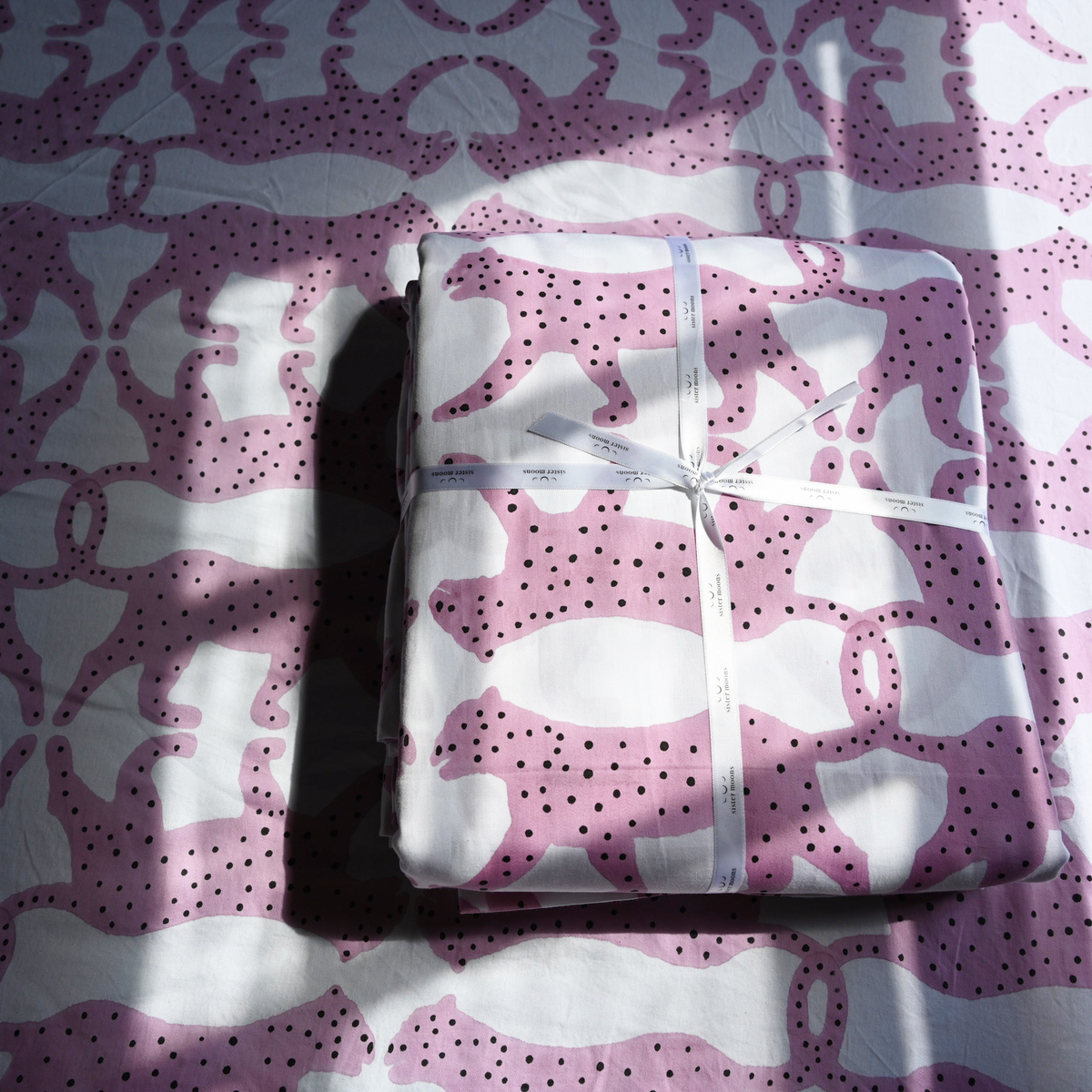 Pink Panther Hand Block Printed Duvet Covers