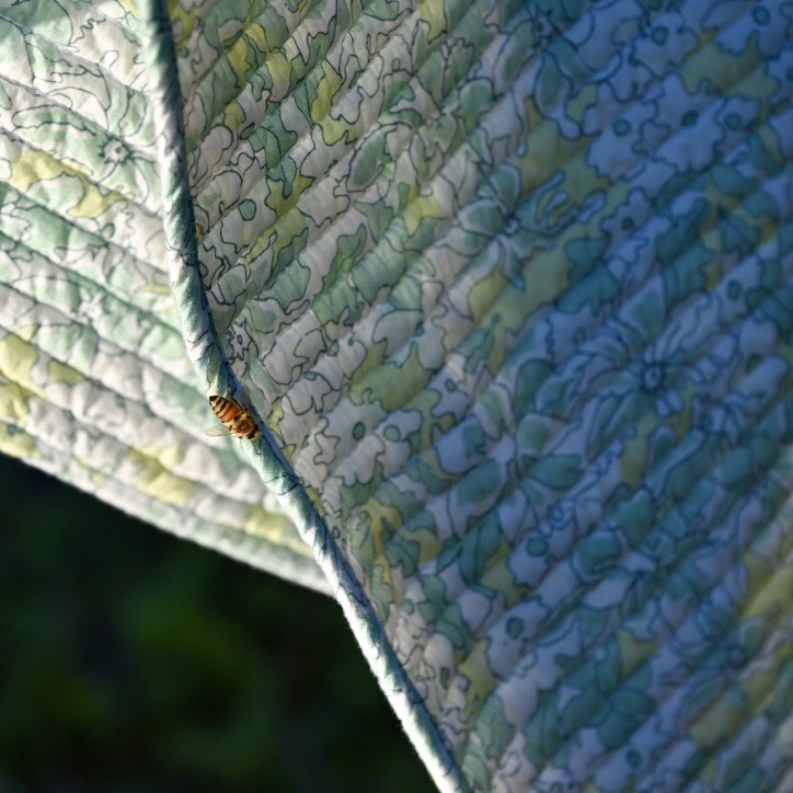 Organic Cotton Voile Quilt in Twilight