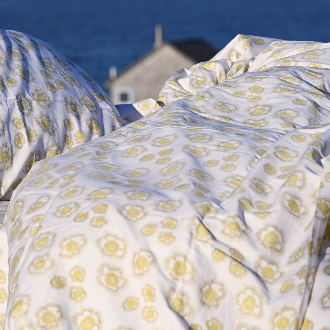 Anemone Hand Block Printed Sheets