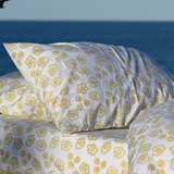 Anemone Hand Block Printed Sheets