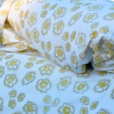 Anemone Hand Block Printed Duvet Covers