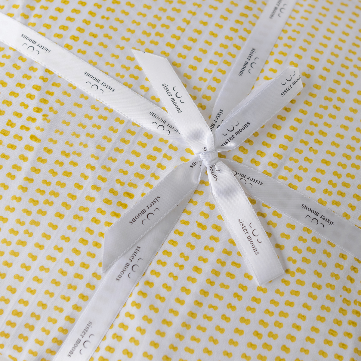 Organic Block-Printed Fitted & Flat Sheets in Quince