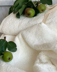 Biodynamic Organic Egyptian Cotton Bath Towels in Natural